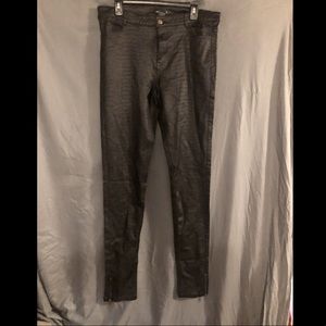 Leather Skinny Jeans